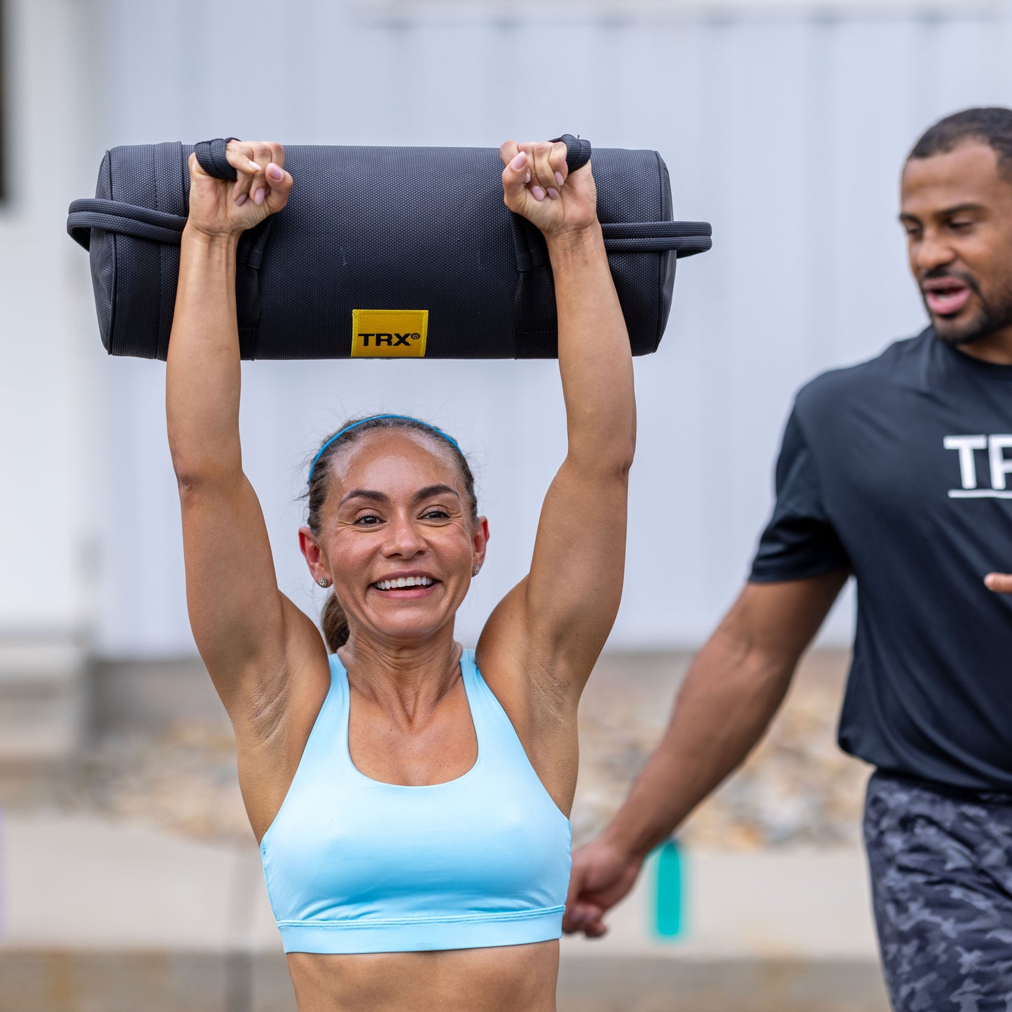 TRX Power Bag, HexGrip 10 kg Sandsække og Powerbags Sort