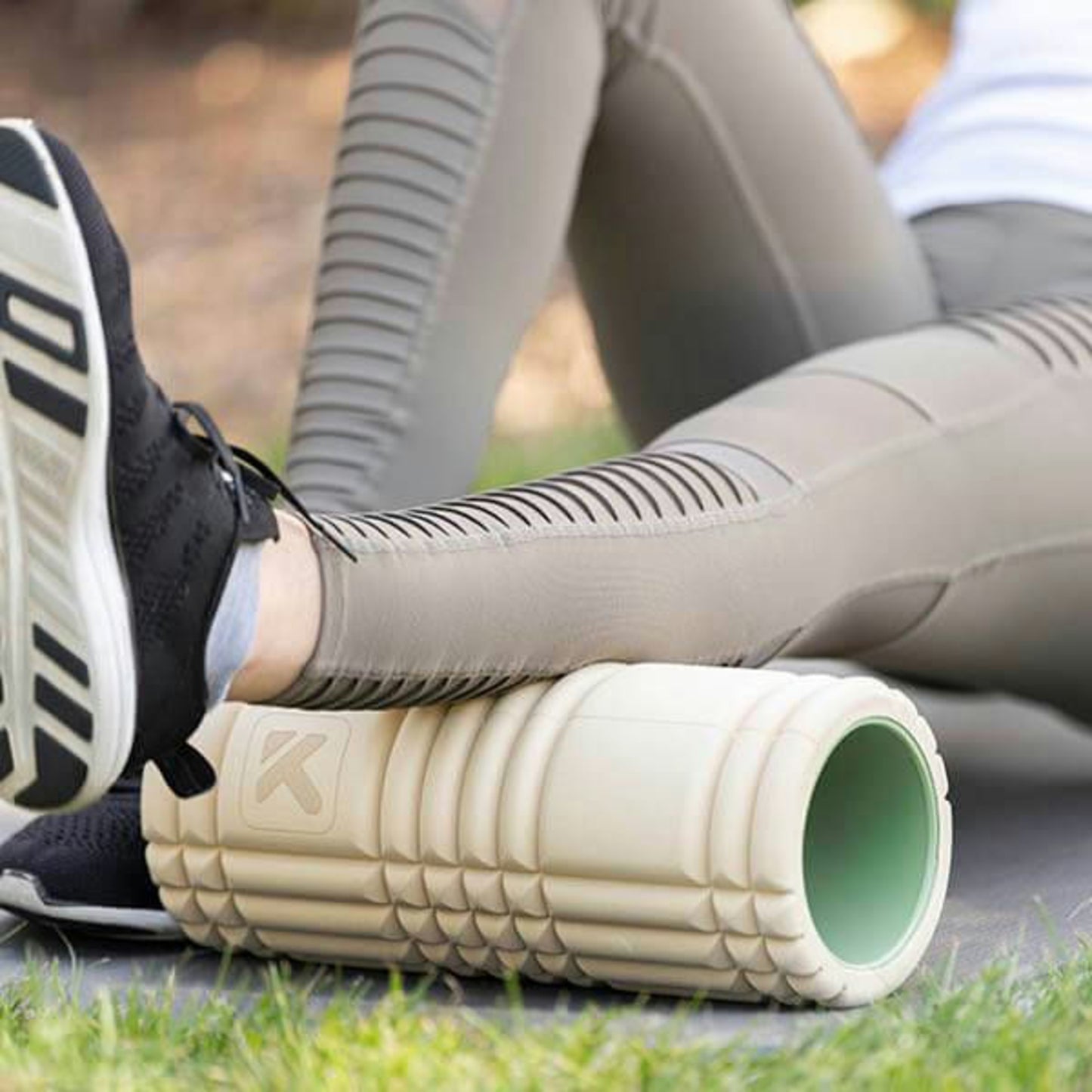 Trigger Point Therapy GRID Eco Foamroller Off White