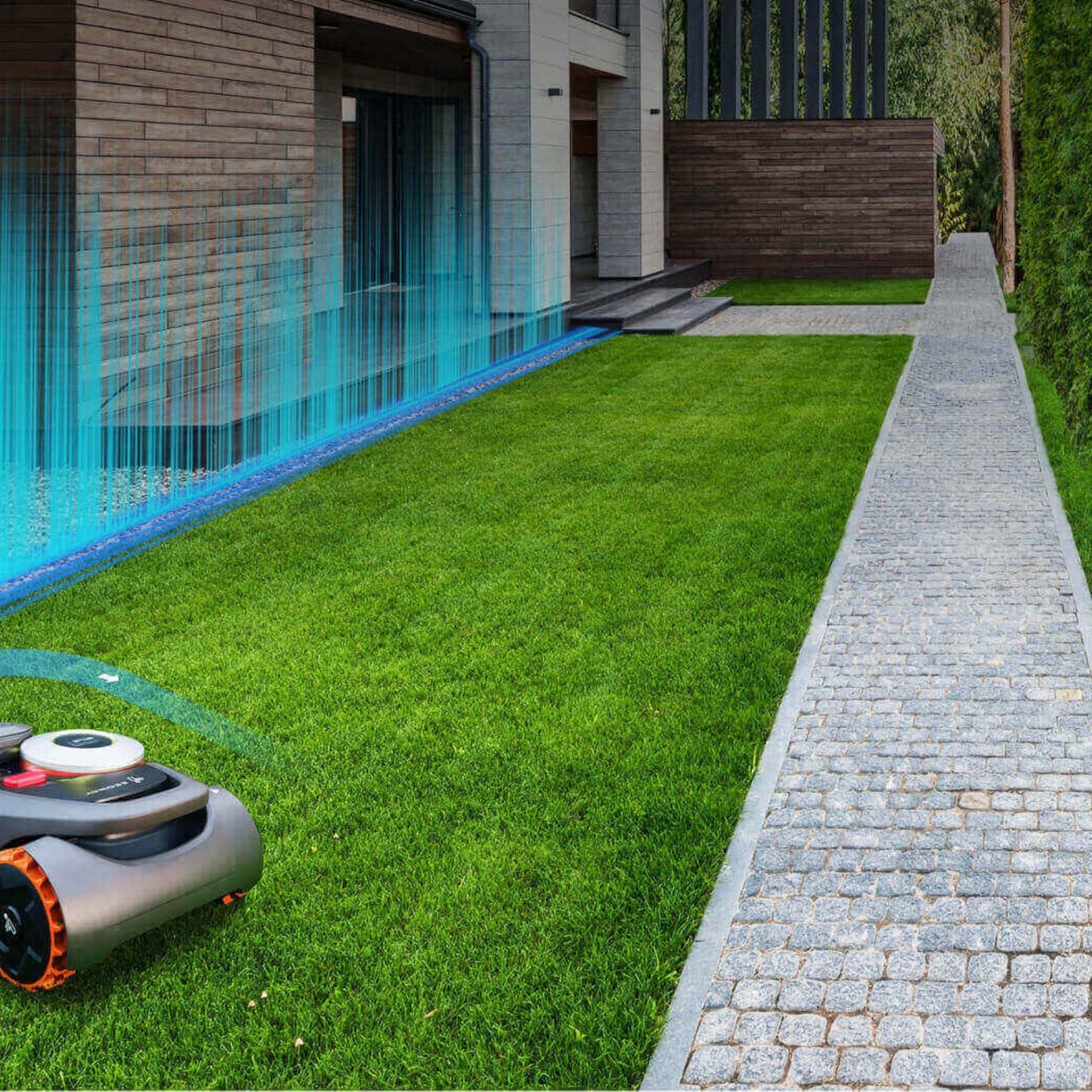 Segway Navimow Visionfence Kamera Grå