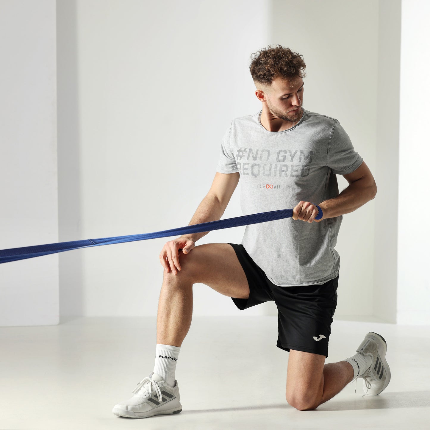 FLEXVIT Retail REVOLVE "POWER" Heavy Powerband Blå Elastikbånd til træning Blå