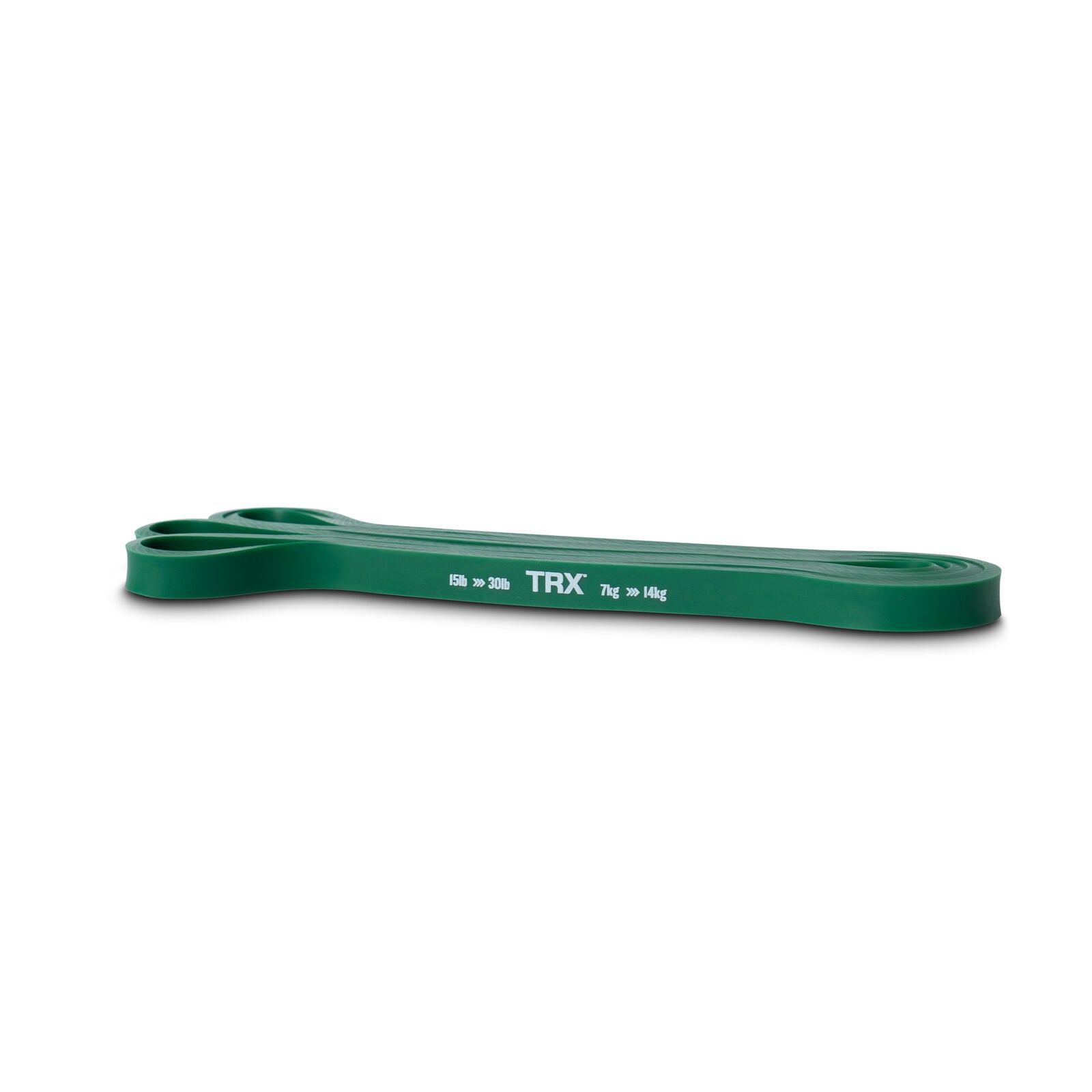TRX Elastic Resistance Bands, 7 -16 kg, XX-Light Powerband Green