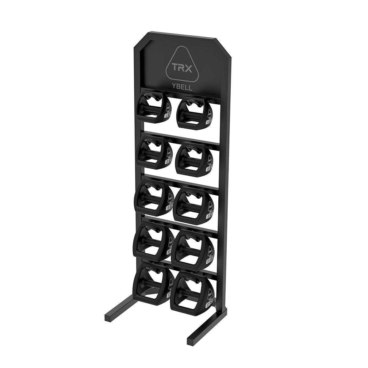 TRX Single Vertical Ybell Training rack Display Black