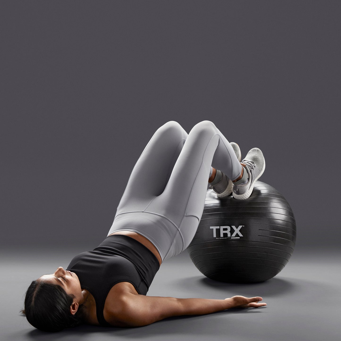 TRX Stabilitetskugle 65 cm Fitnessbold Sort