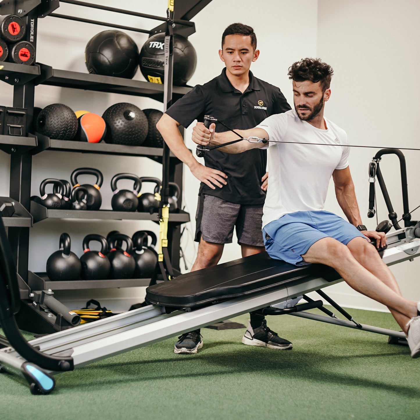 Total Gym RECOVERY Encompass PowerTower Styrketræningsmaskiner Grå