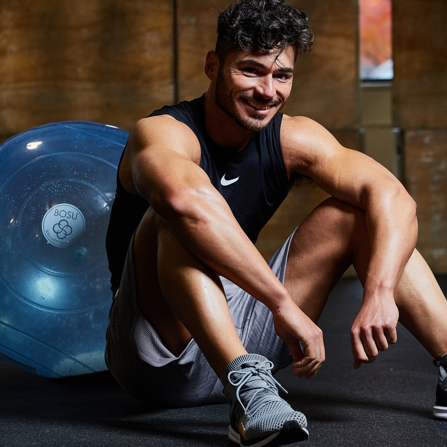 BOSU BALLAST® Bold 45 cm Fitnessbold Blå Fitnessbold Blå