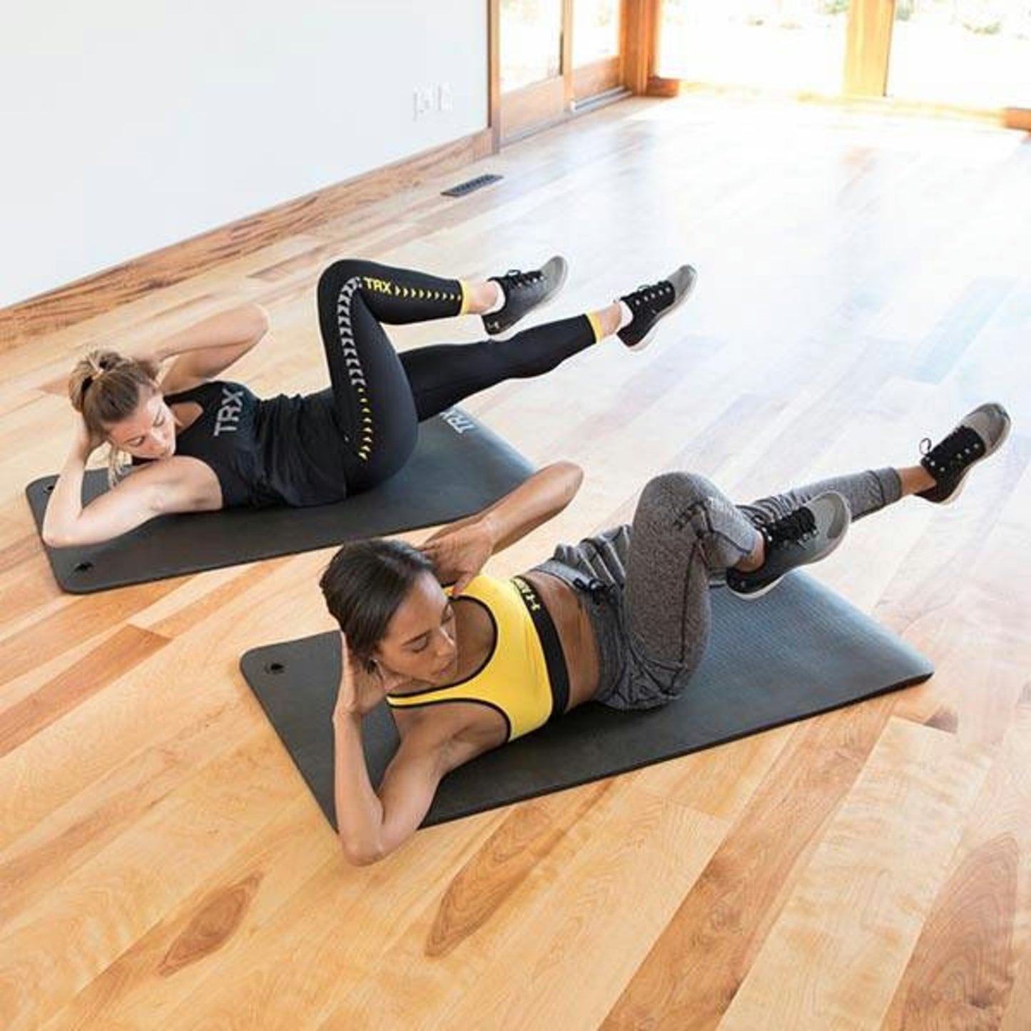 TRX Træningsmåtte 120 cm Træningsmåtte Sort