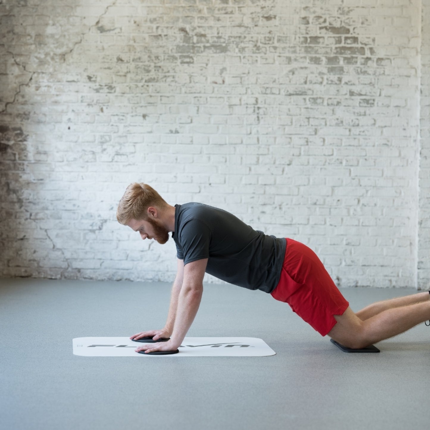 FLOWIN Fitness Friktionstræning Hvid