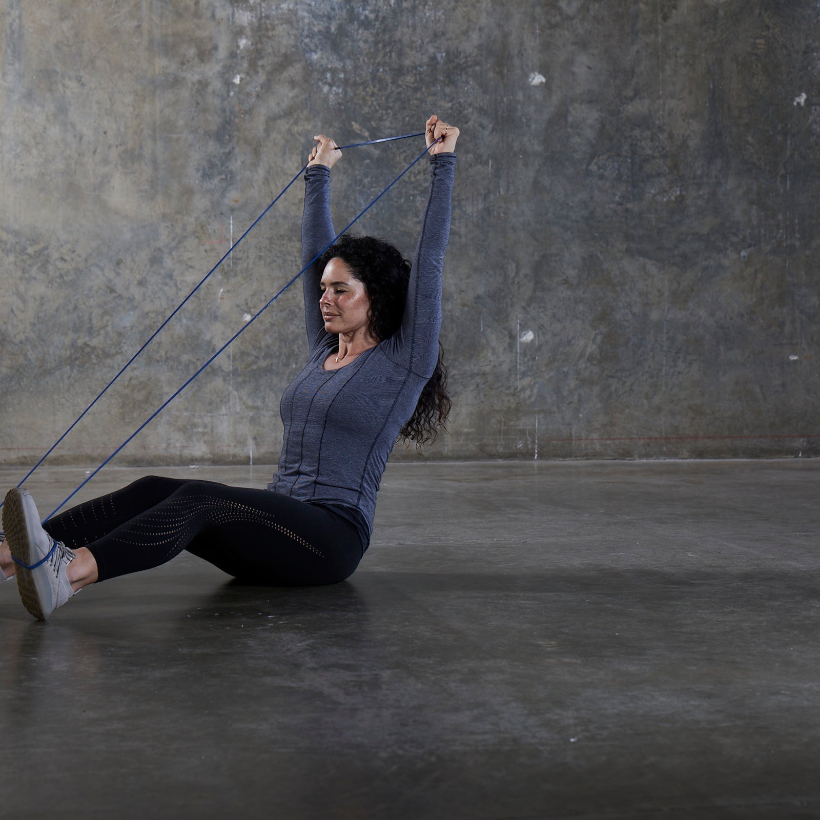 TRX Elastic Resistance Bands, 2-7 kg, XXX-Light Powerband Blue