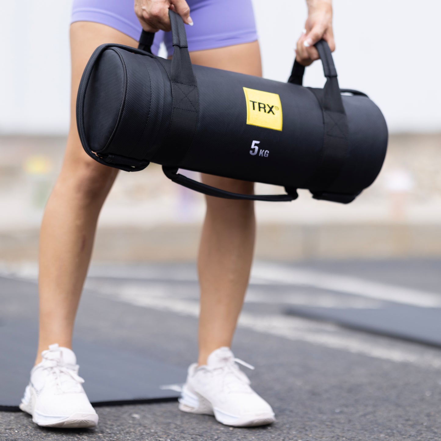 TRX Power Bag, HexGrip 10 kg Sandsække og Powerbags Sort