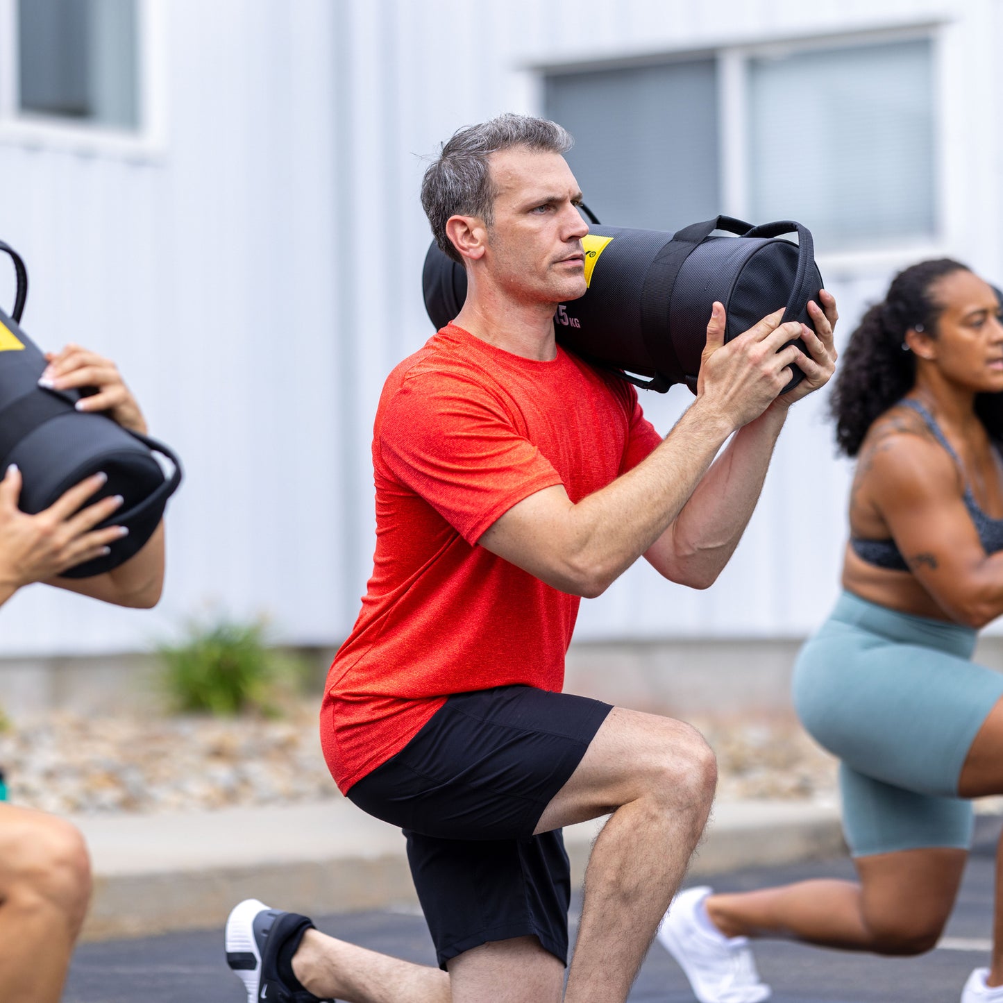 TRX Power Bag, HexGrip 10 kg Sandsække og Powerbags Sort
