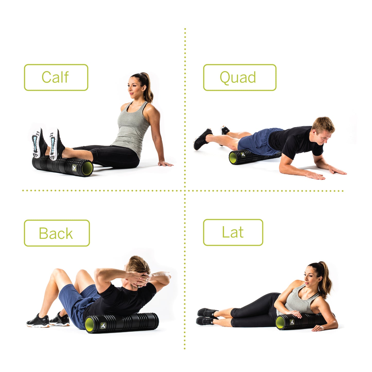 Trigger Point Therapy GRID 2.0 Sort Foamroller Sort