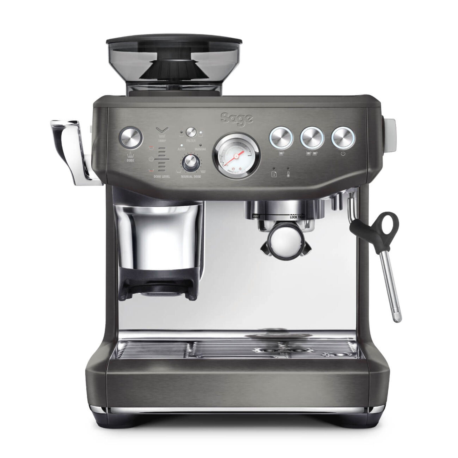 Sage SES 876 BST Espressomaskine Sort Rustfrit Stål