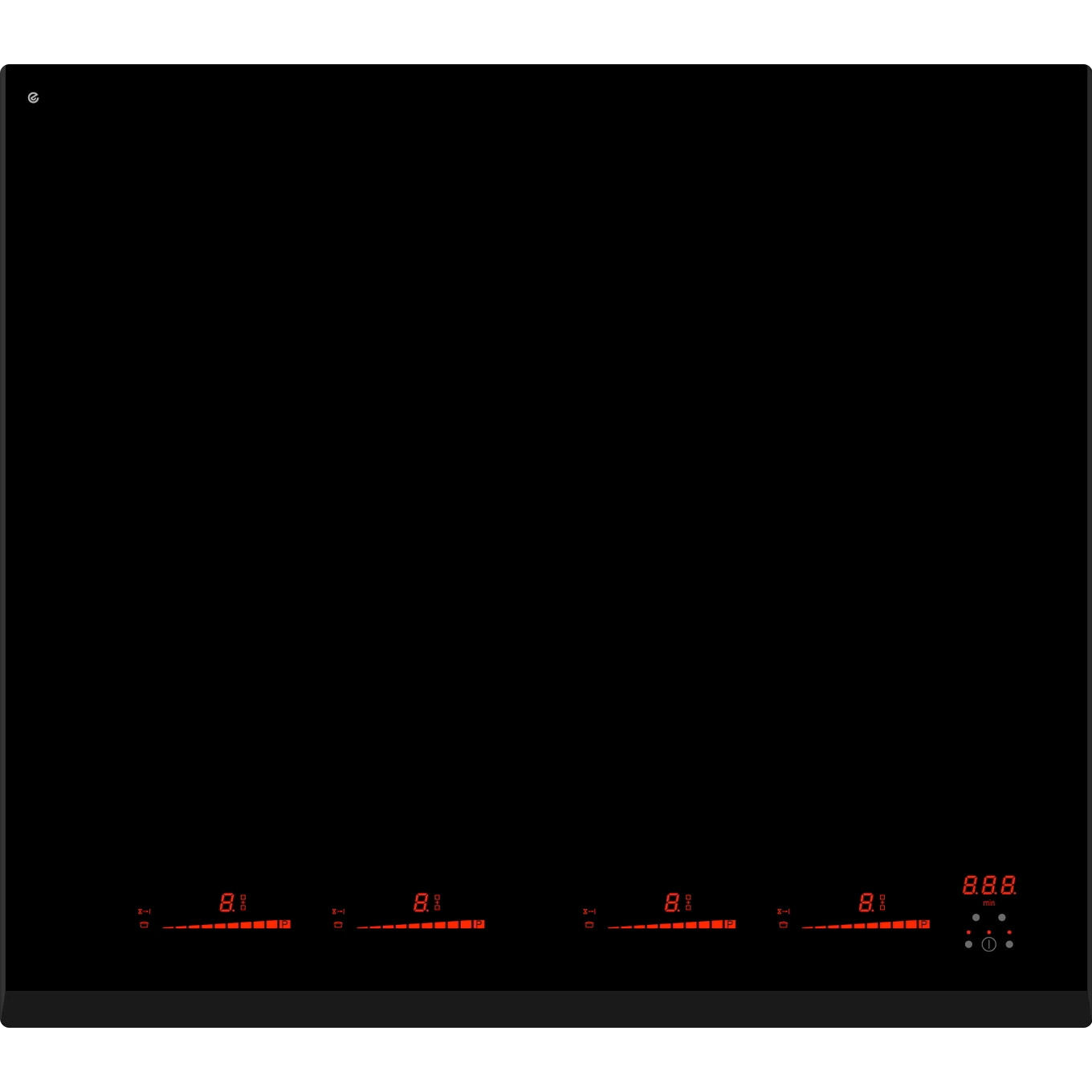 Witt WIF 60 QF2 Induction hob Black