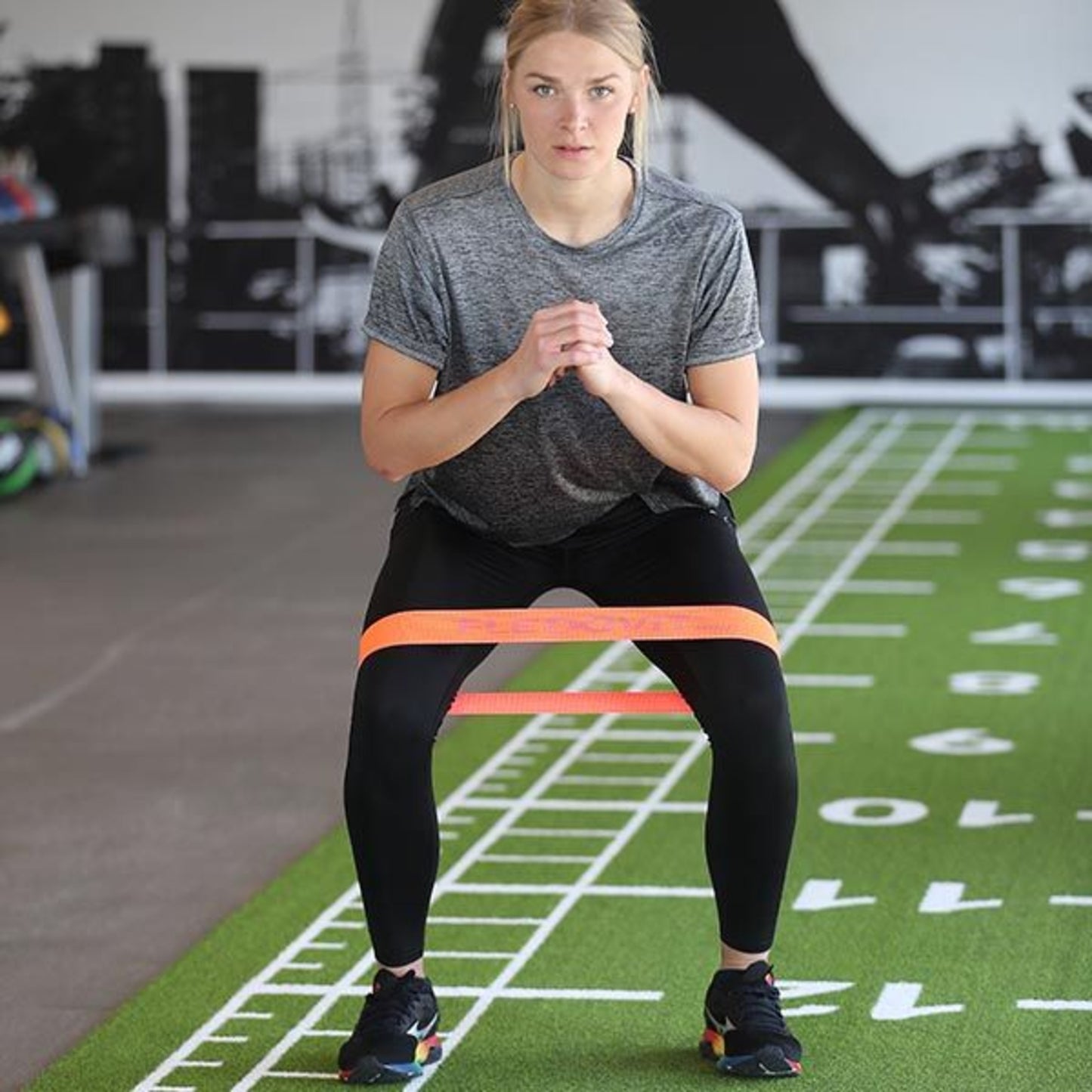 FLEXVIT Retail MINI "PREHAB" Let Powerband Rød Elastisk Minibånd Rød