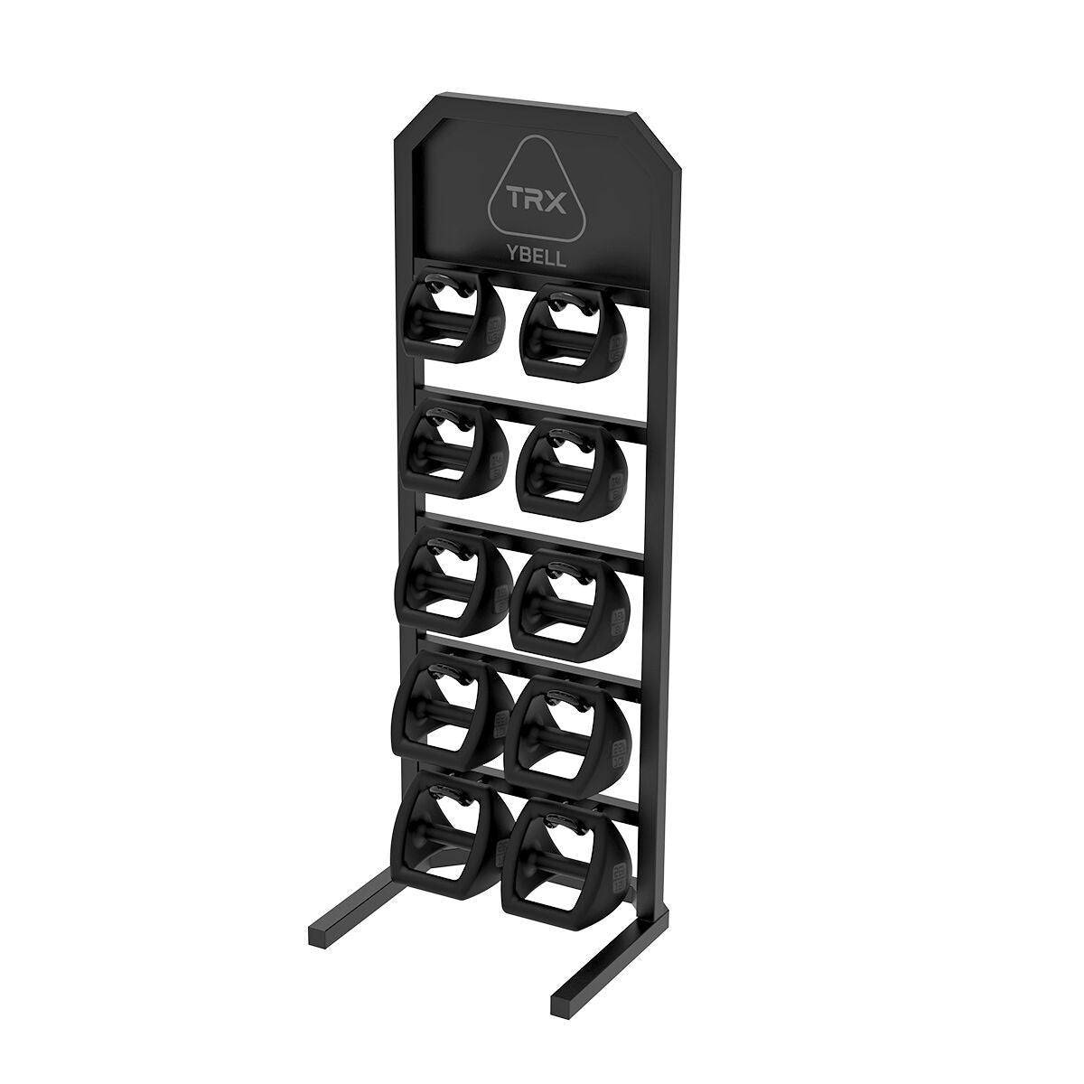 TRX Single Vertical Ybell Training rack Display Black