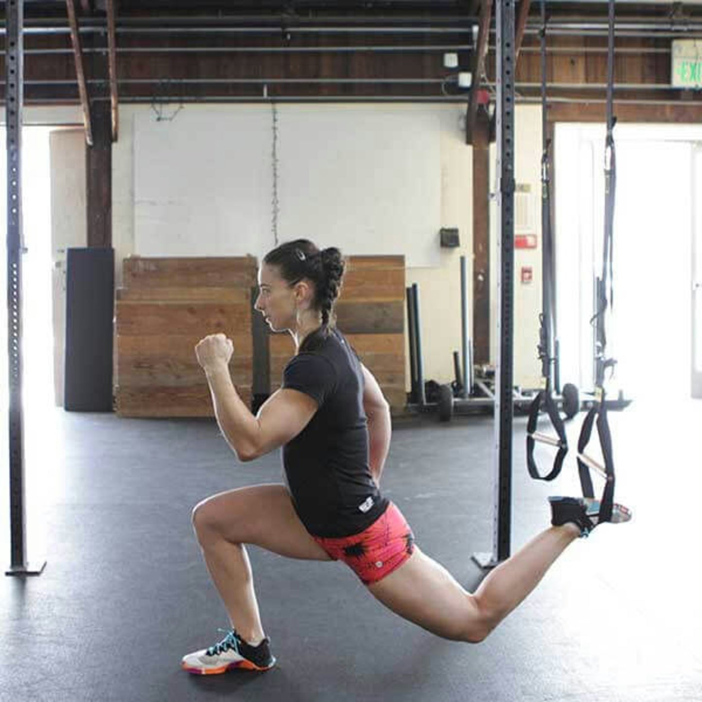 TRX Duo Trainer Kort Suspensionstræning Sort