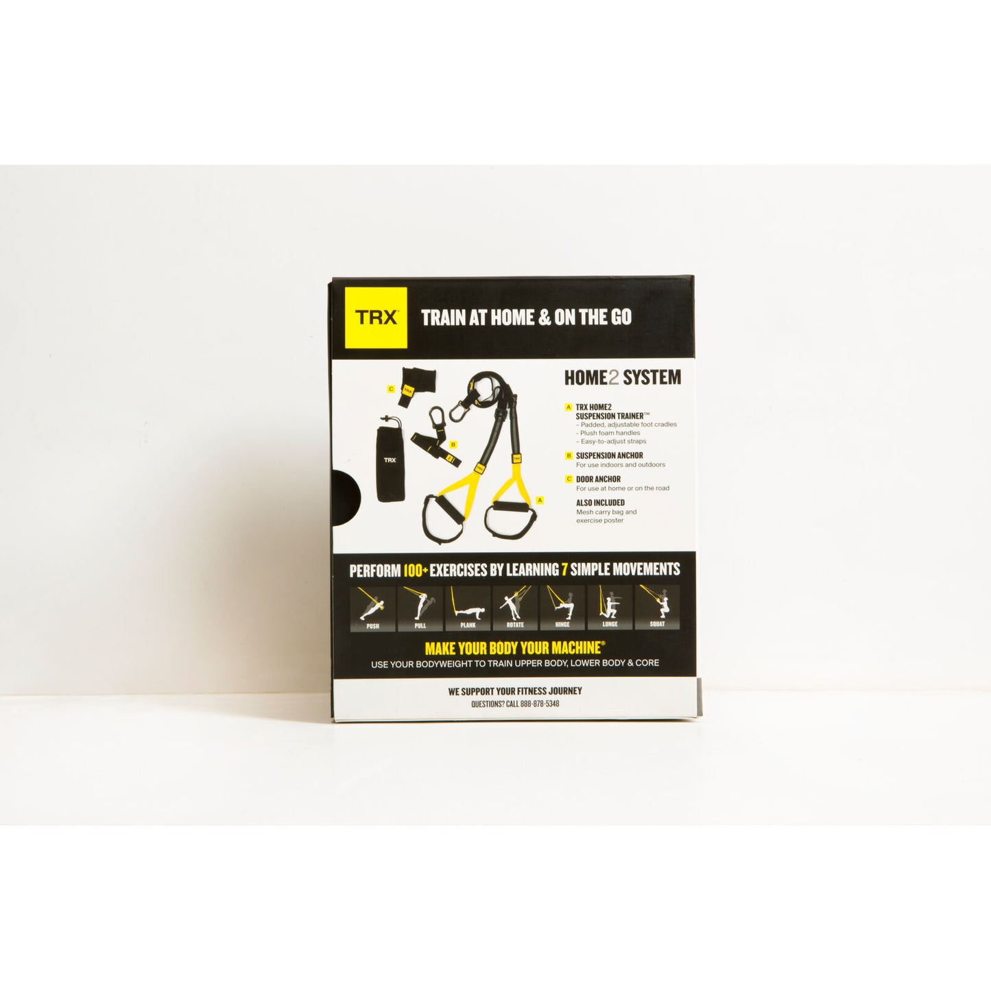 TRX Home2 Suspension Trainer Træningssæt Sort