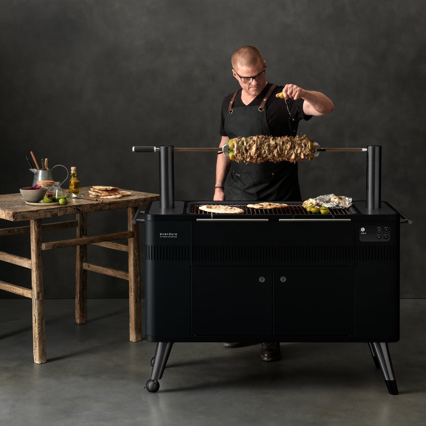 Everdure HUB II Kulgrill Sort