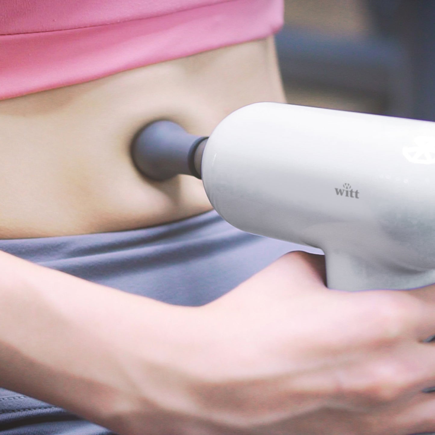 Witt Super Hit Mini Massagepistol Hvid