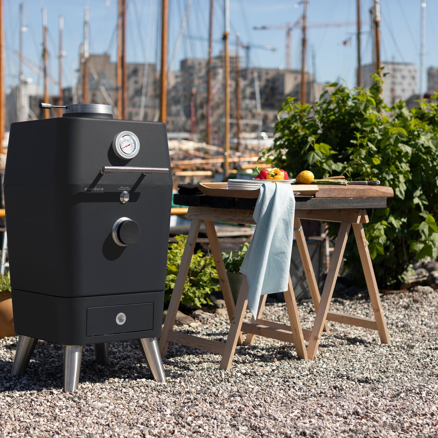 Everdure K1 Kulgrill Sort