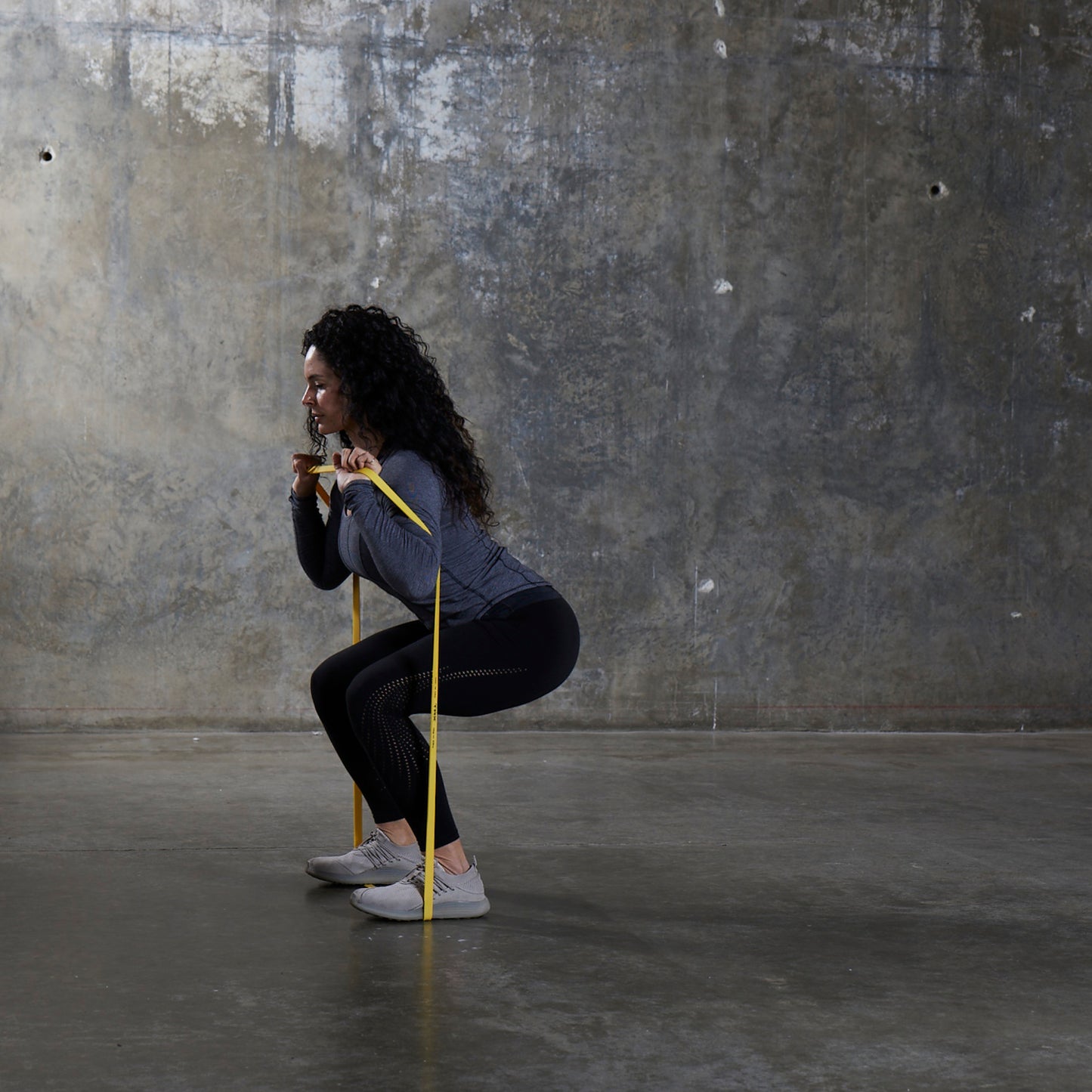 TRX Elastiske Modstandsbånd, 20-50 kg, Medium Elastikbånd til træning Grå