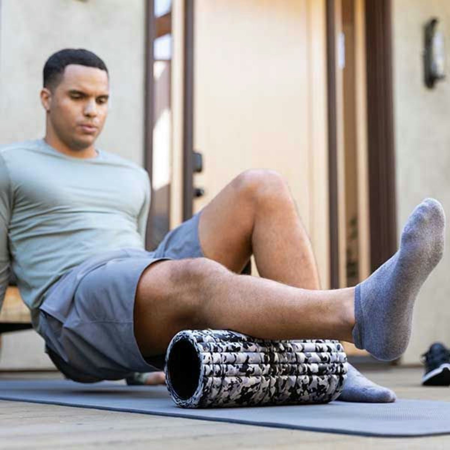 Trigger Point Therapy GRID 1.0 Grå Camo Foamroller Grå Camo
