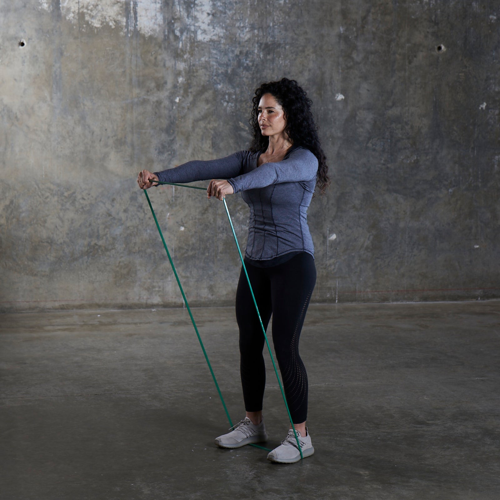 TRX Elastic Resistance Bands, 11-23 kg, X-Light Powerband Yellow