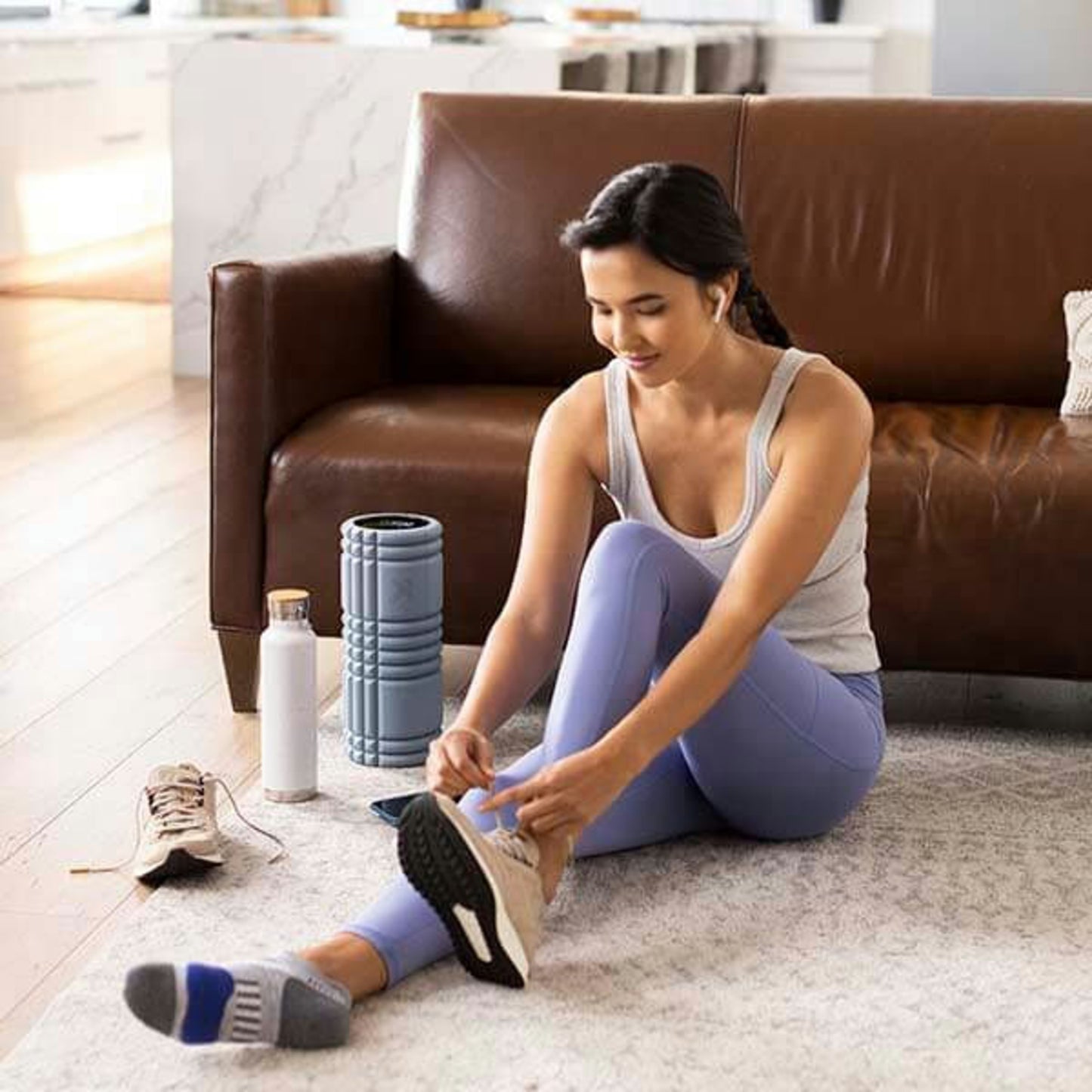 Trigger Point Therapy GRID Genanvendt Foamroller Grå