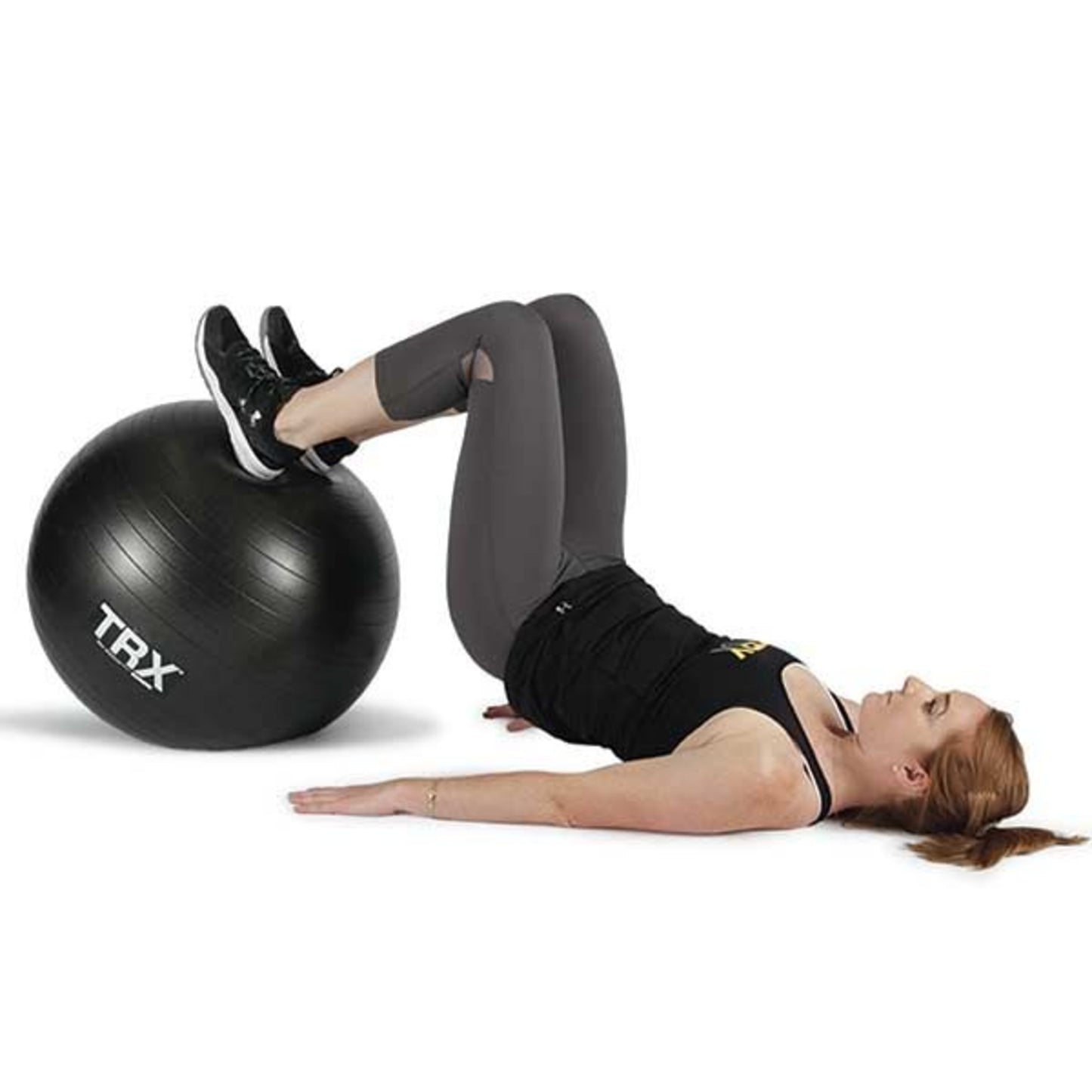TRX Stabilitetskugle 65 cm Fitnessbold Sort