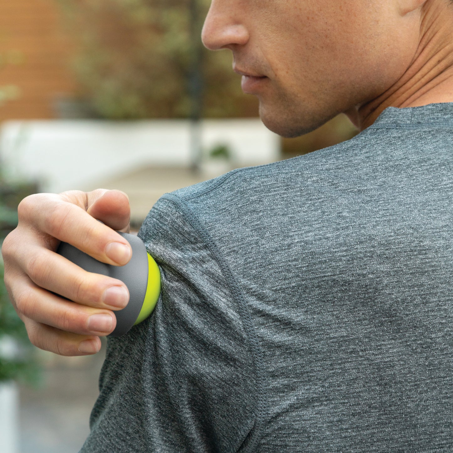 Trigger Point Therapy Håndholdt Massagebold Massagebold Grøn