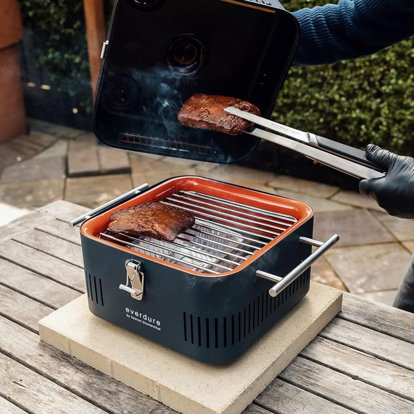 Everdure Premium Pincet Blød Greb L. Rustfrit Stål