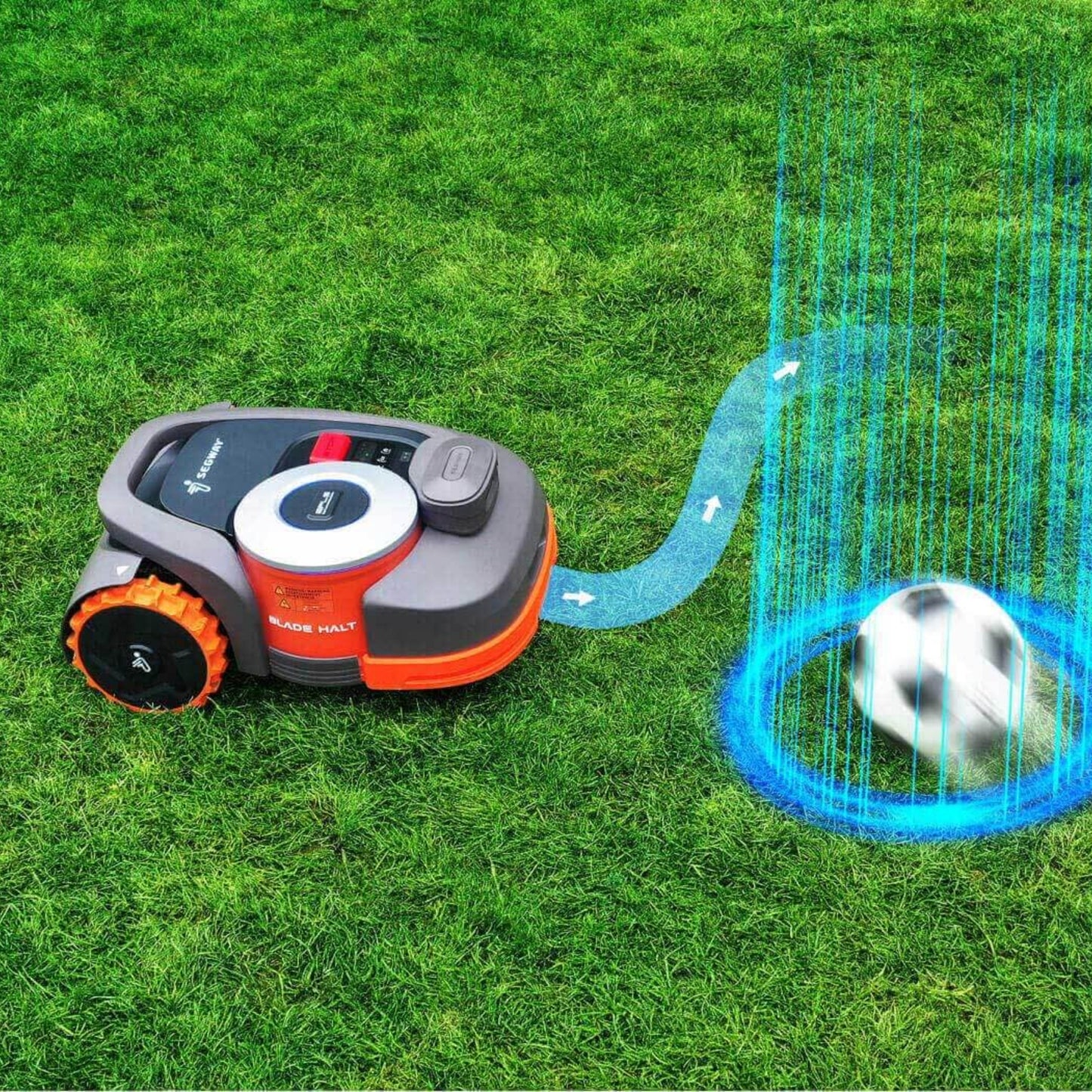 Segway Navimow H3000E Inkl Visionfence Robotplæneklipper Grå