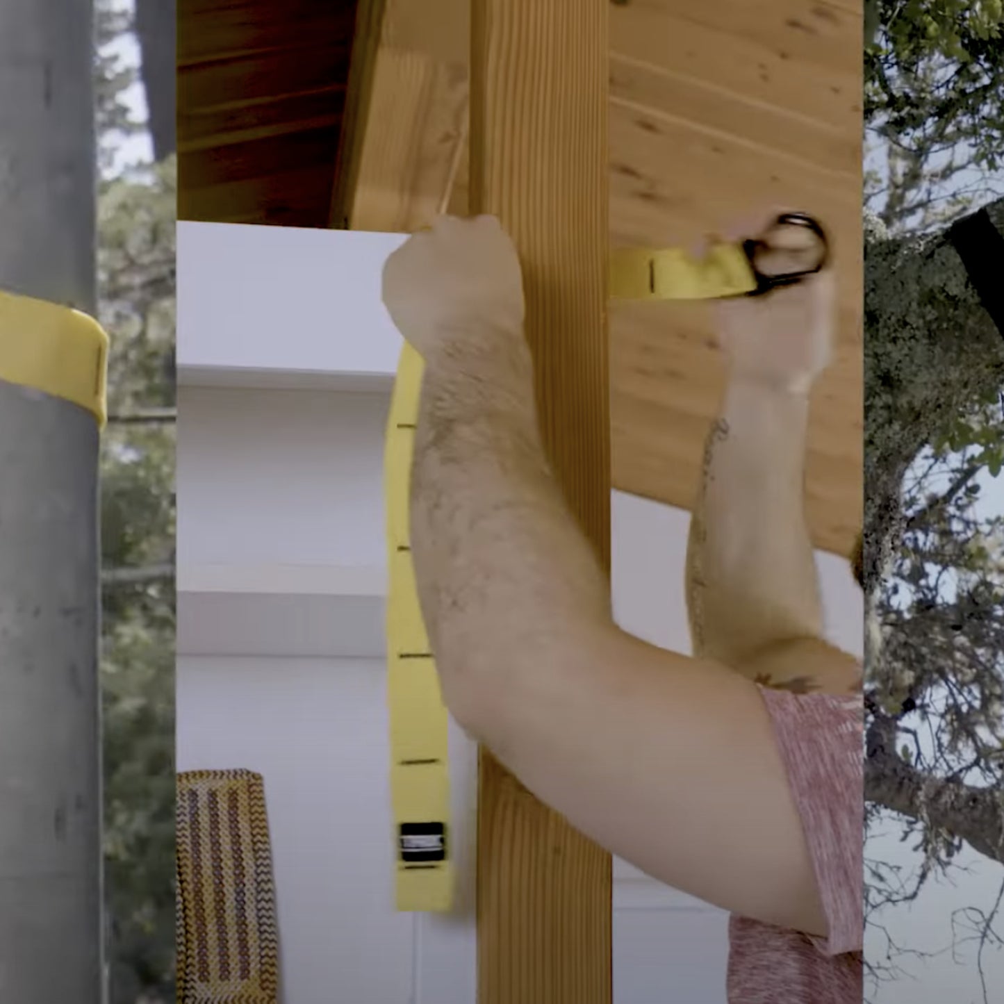 TRX Ophængsanker Suspension Træning Gul
