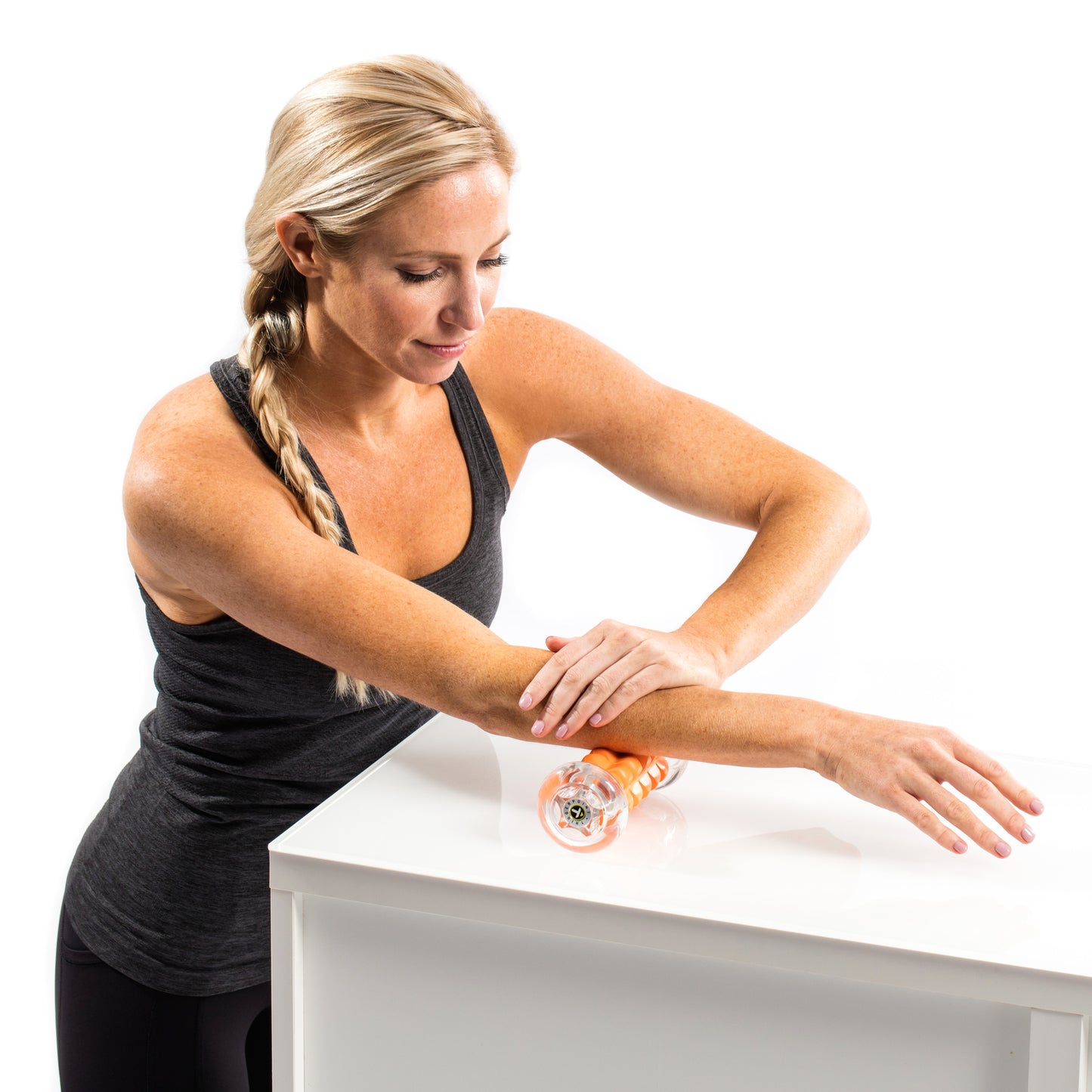 Trigger Point Therapy Nano Fodrulle Massage rulle Orange