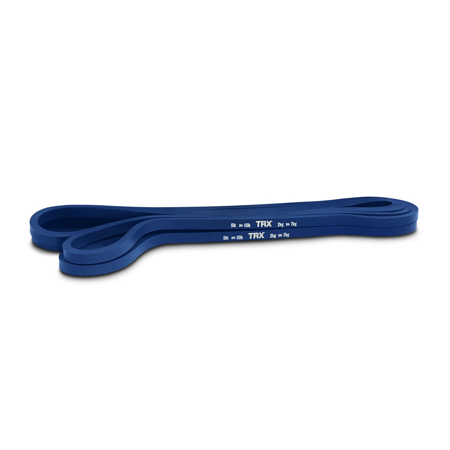 TRX Elastic Resistance Bands, 2-7 kg, XXX-Light Elastic bands for training Blue