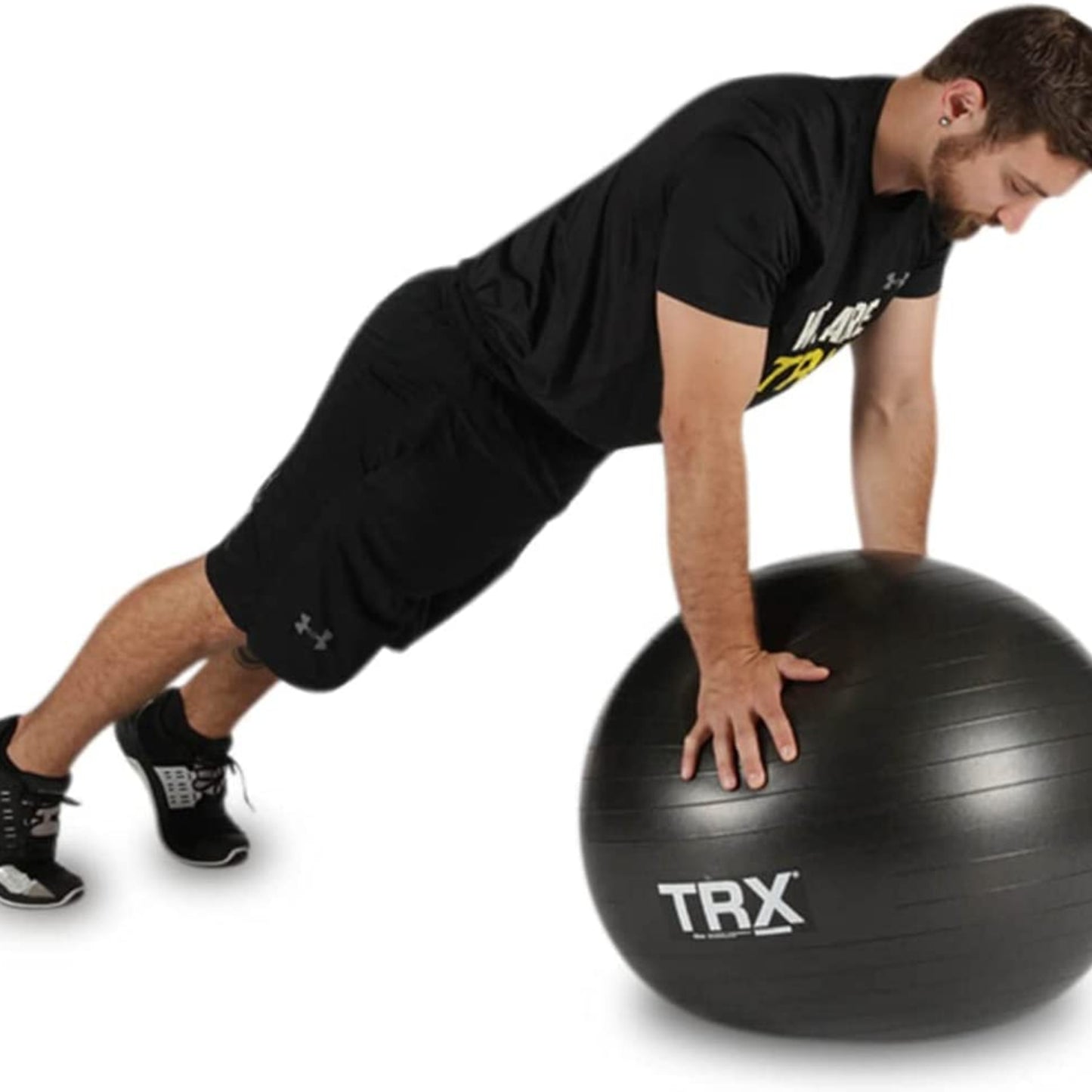 TRX Stabilitetskugle 65 cm Fitnessbold Sort
