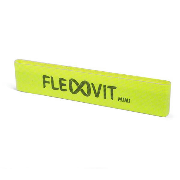FLEXVIT Retail MINI "REHAB" XX Light Powerband gul Elastisk Mini bånd gul