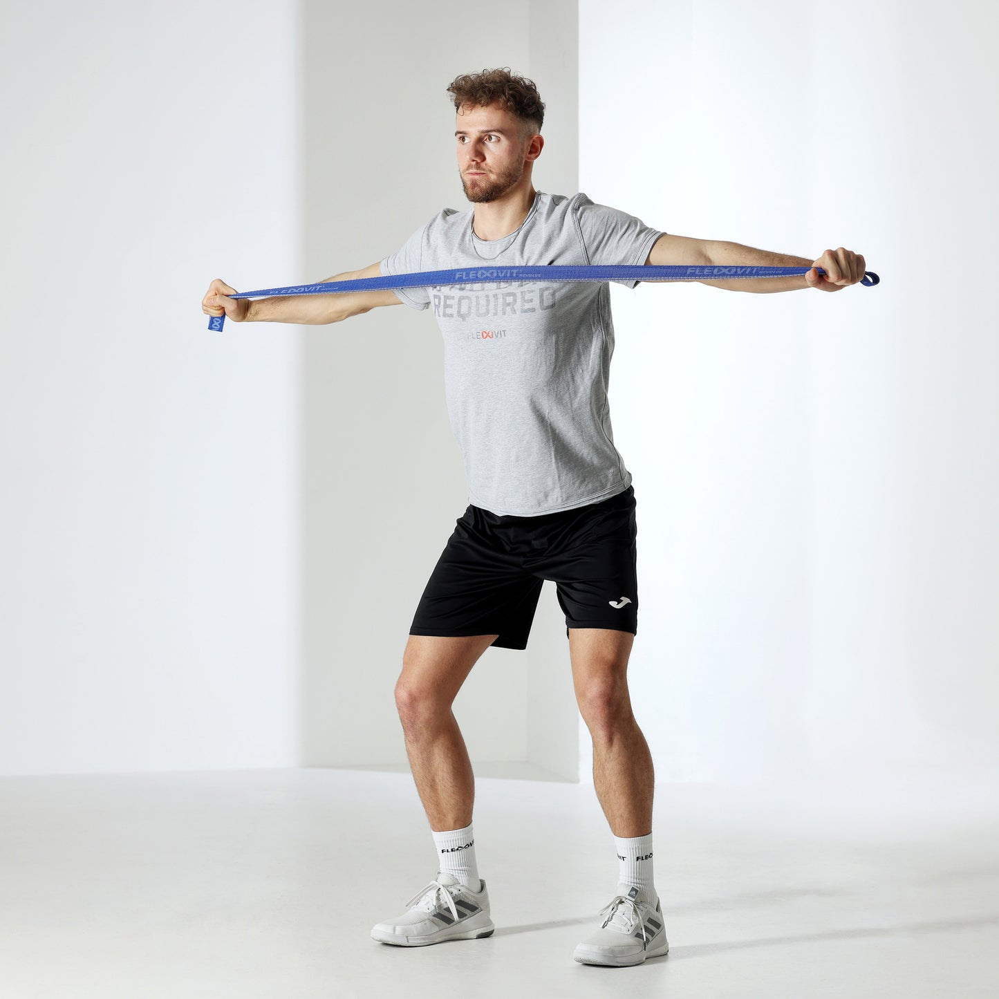 FLEXVIT Retail REVOLVE "POWER" Heavy Powerband Blå Elastikbånd til træning Blå