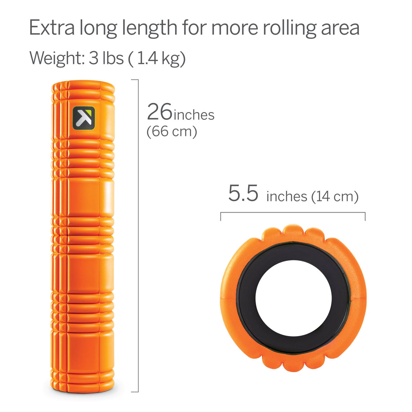 Trigger Point Therapy GRID 2.0 Orange Foamroller Orange