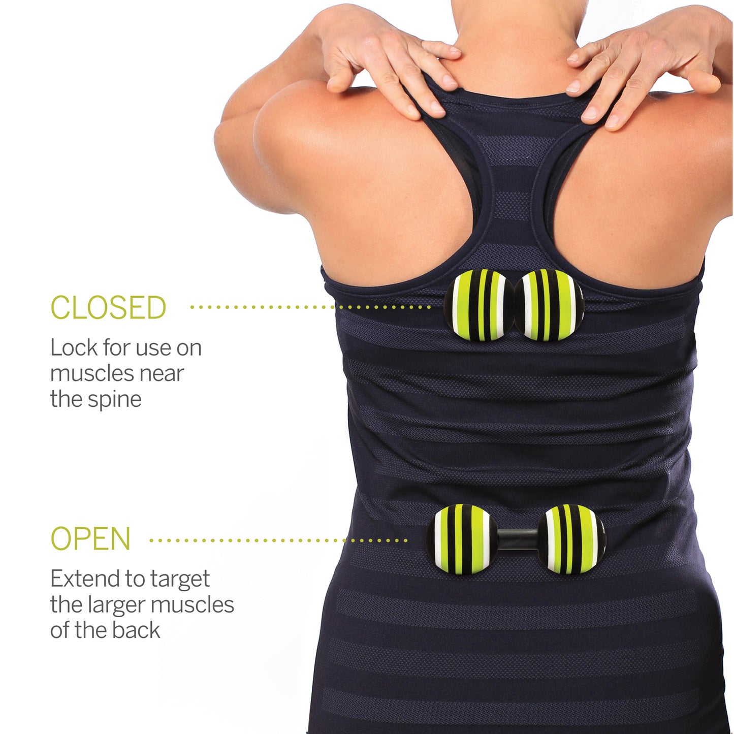 Trigger Point Therapy MB2 Massagebold Massagebold Grøn