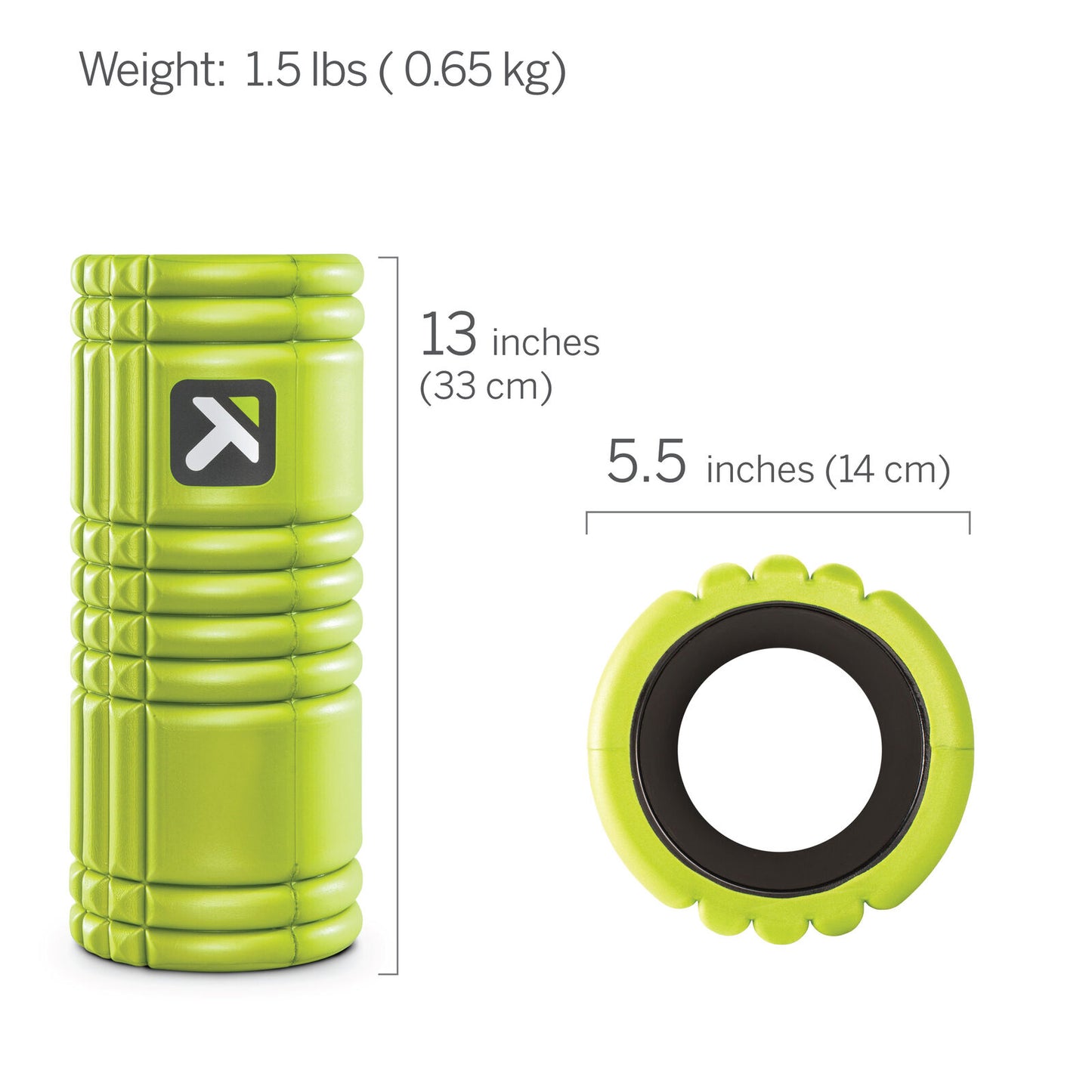 Trigger Point Therapy GRID 1.0 Lime Foamroller Lime