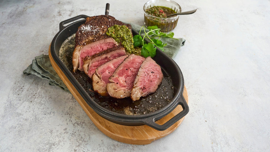 Steak in a Pizza Oven