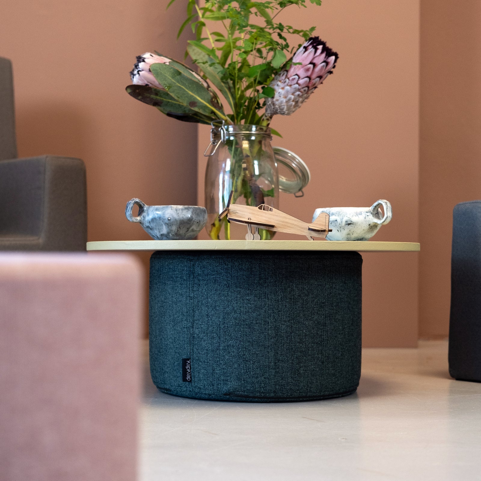 By KlipKlap KK Circle Ocean Blue