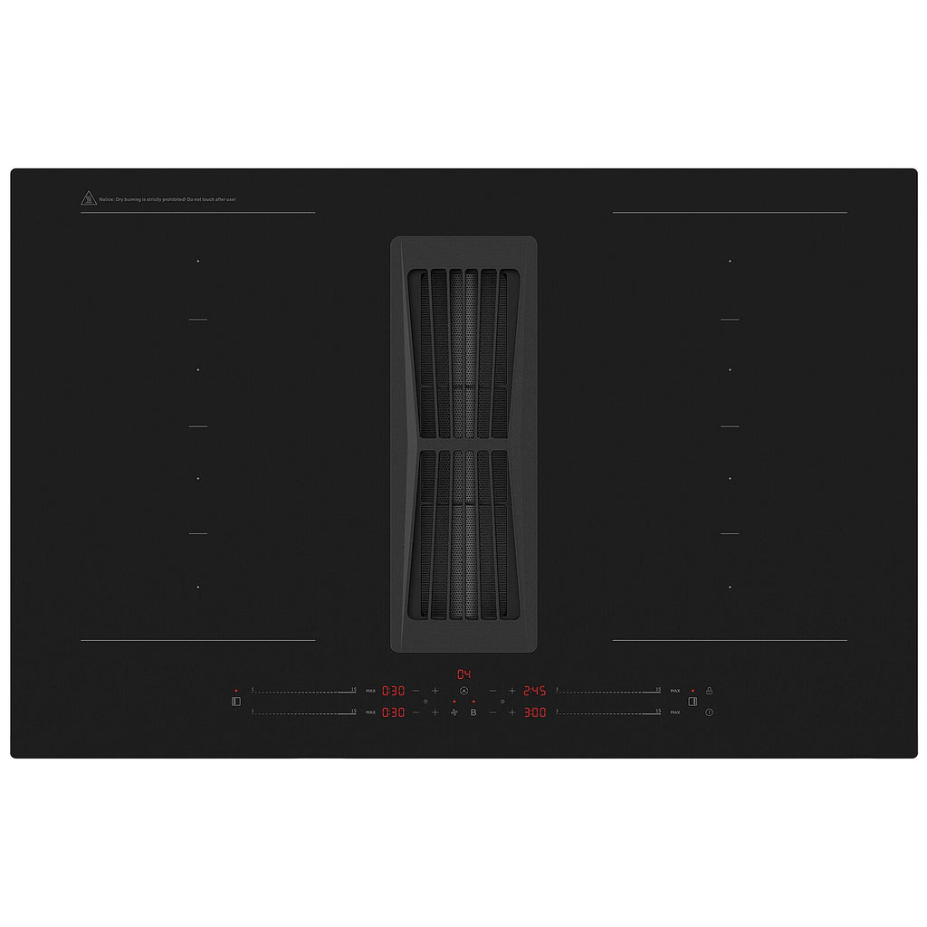 Witt Classic Heat 80 R Hood in hob Black