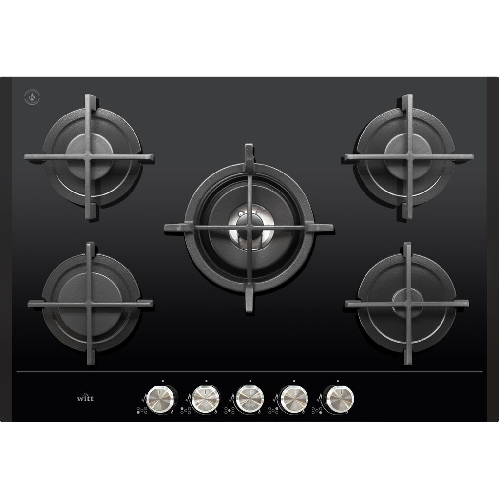 Witt WGH 755 GOG Gas hob Black