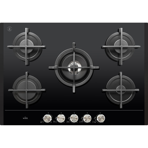 Witt WGH 755 GOG Gas hob Black