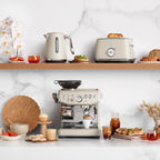 Sage SES876ALM Barista Express Impress Espressomaskine Mandel Nougat