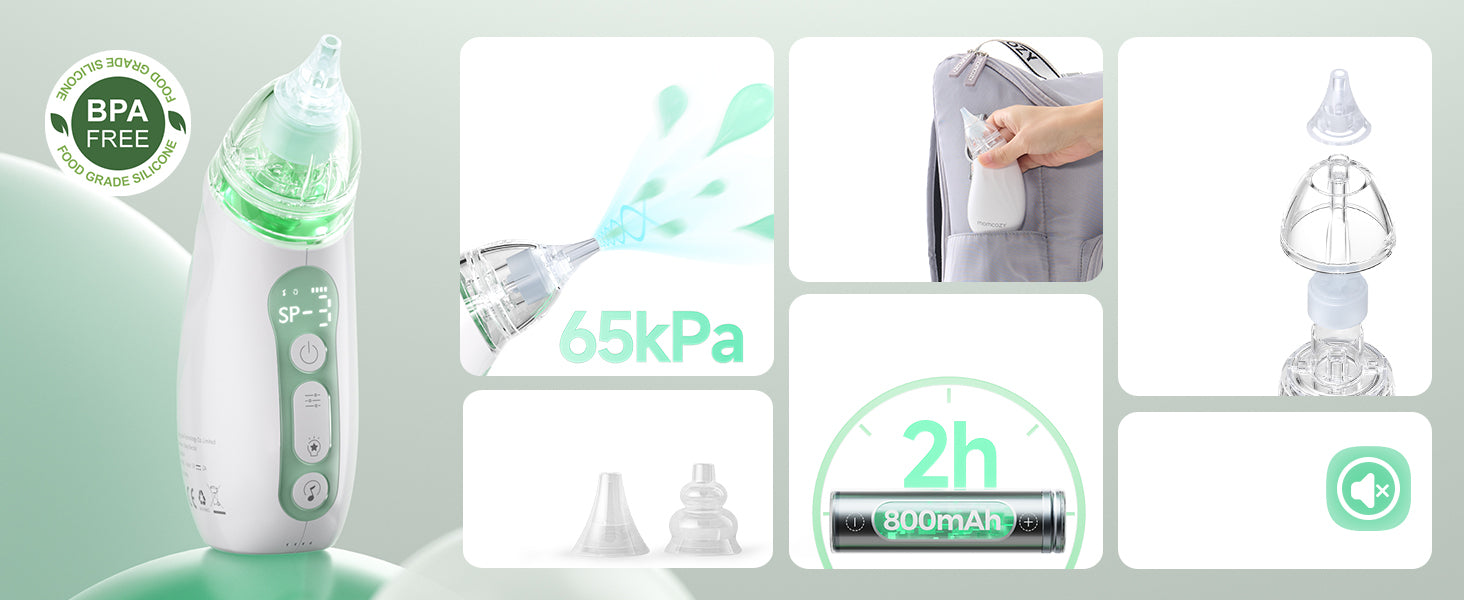 Momcozy Long Battery Life Nasal Aspirator