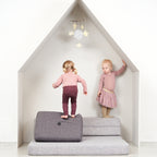 By KlipKlap KK 3 Fold Soffa XL Soft 140 cm Multi Grå med Grå