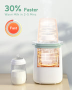 Momcozy MW01 6-in-1 Nopea Tuttipullon Lämmitin